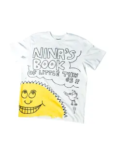 T- SHIRT BLANCA GRAFITTIS