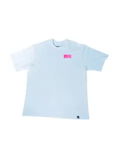 FRANELA OVERSIZE BLANCA BRUTAL ROSADO
