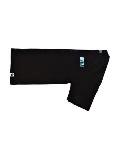 FRANELA OVERSIZE NEGRA BRUTAL AZUL