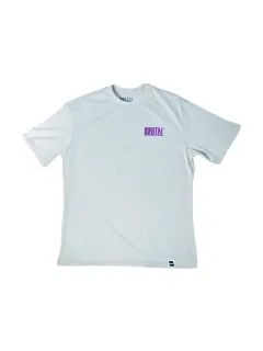 FRANELA OVERSIZE GRIS BRUTAL MORADO