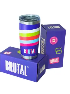 VASO TERMICO MORADO CON STICKERS