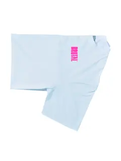 FRANELA OVERSIZE BLANCA BRUTAL ROSADO