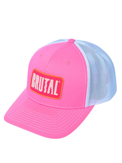 GORRA ROSADA LOGOROSA Y BEIGE